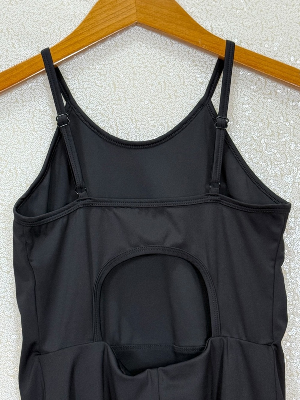 Aeropostale Black Athletic Dress Built In Shorts Skort Tennis Dress Strappy - Picture 5 of 11